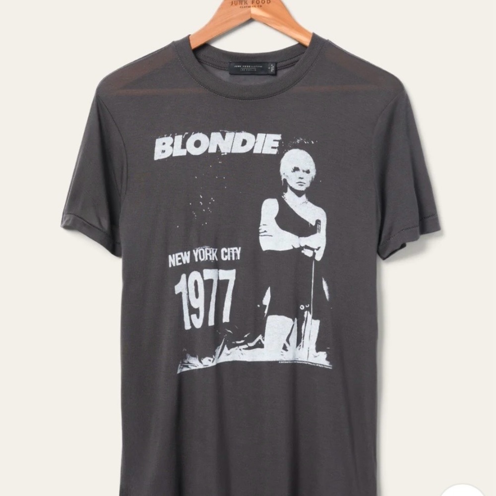 Blondie Junk Food Clothing Black Tee - Picture 2 of 3